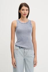 Abercrombie & Fitch pamut top KI139-5316 - kék XL