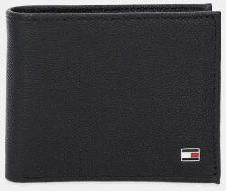 Tommy Hilfiger bőr pénztárca fekete, AM0AM13518 - fekete Univerzális méret