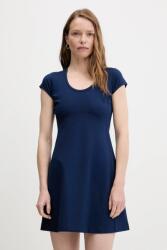 Calvin Klein ruha sötétkék, mini, harang alakú, LV047C238G - sötétkék S