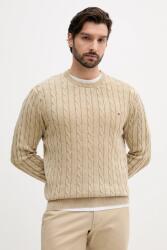 Tommy Hilfiger pamut pulóver könnyű, zöld, MW0MW39524 - zöld M - answear - 61 990 Ft