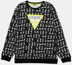 GUESS gyerek melegítőfelső pamutból fekete, mintás, L5YQ00 KA6R4 - fekete 125-135
