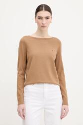 Tommy Hilfiger pulóver könnyű, barna, WW0WW40099 - barna XL