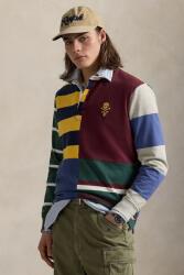 Ralph Lauren hosszú ujjú Lsrugbyclsm1 Long Sleeve bordó, 710971831 - burgundia L