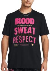 Under Armour UA Pjt Rck BSR Graphic SS-BLK Rövid ujjú póló 1383304-001 Méret 3XL 1383304-001