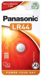 Panasonic LR44 1, 5V Alkaline gombelem (Panasonic-LR44)