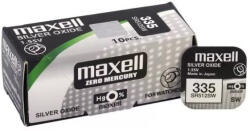 Maxell 335 SR512SW Silver Oxide óra 1, 55V gombelem (Maxell-335)
