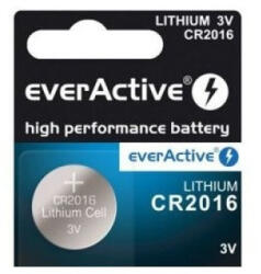 everActive CR2016/5 Lithium 3V gombelem (everActive-CR2016-5)
