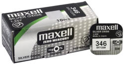 Maxell 346 SR712SW 1, 55V Silver Oxide óra gombelem (Maxell-346)