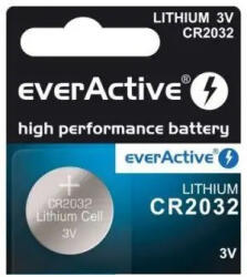everActive CR2032/5 Lithium 3V gombelem (everActive-CR2032)