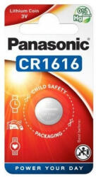 Panasonic CR1616 3V Lithium gombelem (Panasonic-CR1616)