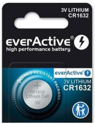 everActive CR1632 3V Lithium gombelem bl/5 (everActive-CR1632)