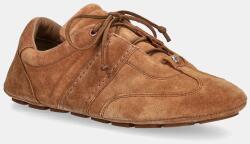 HUGO BOSS velúr sportcipő Roxanne barna, 50547962 - barna Női 38 - answear - 69 990 Ft