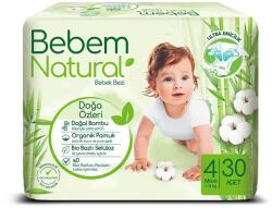 Bebem Natural pelenka bambuszrosttal 4 maxi (7-14kg) 30db