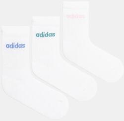 adidas zokni 3 pár fehér, KB0083 - fehér 40/42