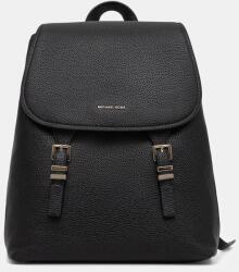 Michael Kors bőr hátizsák QUINN fekete, nagy, sima, 30T5GQNB2L - fekete Univerzális méret