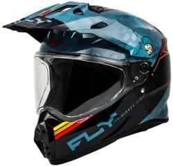 FLY Racing Trekker Kryptek Conceal sisak - Palaszürke/Fekete/Piros FLY RACING Sisakok és ruházat Zárt sisak