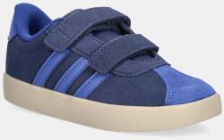 adidas gyerek velúr sportcipő VL COURT 3.0 sötétkék, JP7876 - sötétkék 19