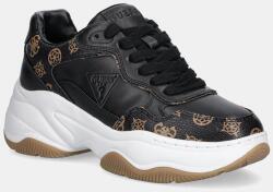 GUESS sportcipő HAPYY3 fekete, FLTHPY FAL12 - fekete Női 36 - answear - 61 990 Ft