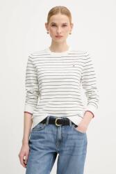 Tommy Hilfiger pulóver könnyű, sötétkék, WW0WW44984 - bézs S - answear - 39 990 Ft