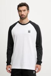 Adidas pamut hosszúujjú Graphic Lo Tee fehér, mintás, JW0164 - fehér M