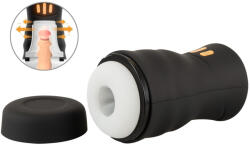 You2Toys Gyro - forgó, rezgő maszturbátor (fekete) - szexshop