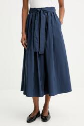 Weekend Max Mara szoknya ZARDA sötétkék, midi, harang alakú, 2525106031600 - sötétkék 34