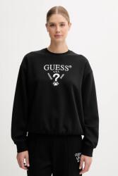 GUESS felső ROBERTA bézs, nyomott mintás, V5RQ12 KC3D2 - fekete S