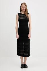 Tommy Hilfiger ruha fekete, maxi, testhezálló, WW0WW45649 - fekete M
