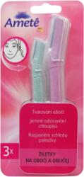  Ameté (3 db/bli) arc- és szemöldökborotvák
