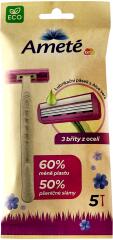  Ameté eco 3 pengés borotvák (5 db/csomag)