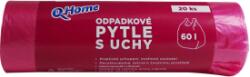 Q Háztartási hulladékgyűjtő zsákok fogantyúval 60l (20db/fol)