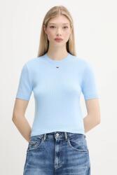 Tommy Hilfiger pamut pulóver sötétkék, DW0DW19336 - kék XL