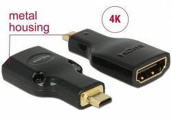 Delock 65644 micro HDMI - HDMI 4K átalakító adapter Ethernettel (Delock 65664)