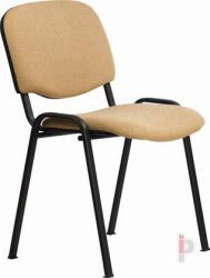 NN "Felicia" tárgyalószék fém vázzal, drapp színű szövetborítással (BBSZV155)