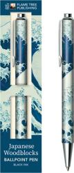 Punch Studio Golyóstoll Black Ink díszdobozban Hokusai The Great Wave