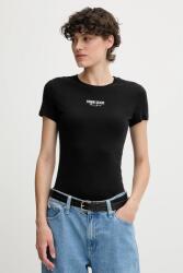 Tommy Jeans t-shirt fekete, DW0DW20913 - fekete XL