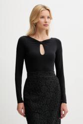 GUESS hosszú ujjú JOEY - fekete XL