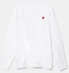 GUESS gyerek melegítőfelső pamutból fehér, nyomott mintás, L5YQ03 KAD74 - fehér 175