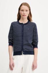 Tommy Hilfiger kardigán sötétkék, könnyű, WW0WW42370 - sötétkék L
