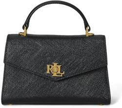 Lauren Ralph Lauren bőr táska fekete, 431966765 - fekete Univerzális méret