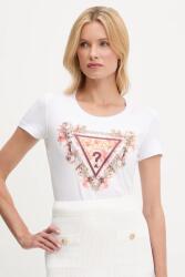 Guess t-shirt fehér, W5YI08 J1314 - fehér XS