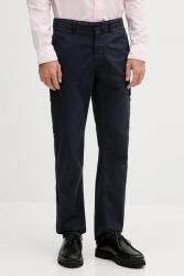 Tommy Hilfiger pamut nadrág sötétkék, egyenes, MW0MW39695 - sötétkék 30/32
