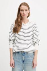 Tommy Hilfiger pamut pulóver könnyű, fehér, WW0WW45695 - fehér S/M
