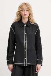 Stine Goya ing galléros, fekete, regular, SG-PF25-S029-2369 - fekete M