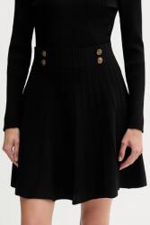 Guess szoknya EMMIE fekete, mini, harang alakú, W5YD65 Z0130 - fekete XL