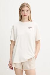 Abercrombie & Fitch pamut póló bézs, KI157-5068 - bézs XL