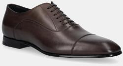 BOSS bőr félcipő Quillon barna, 50546774 - barna Férfi 45