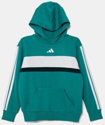Adidas gyerek felső zöld, mintás, kapucnis, JN2244 - türkiz 128