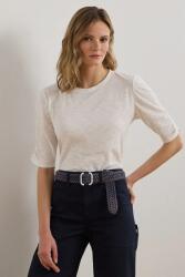 Lauren Ralph Lauren pamut póló - fehér XS - answear - 28 690 Ft