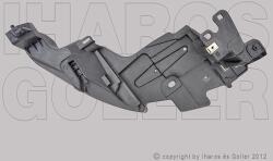 Renault Megane 2008-2012 - Első lökhárító tartó jobb, (FSZ. tartó alsó)